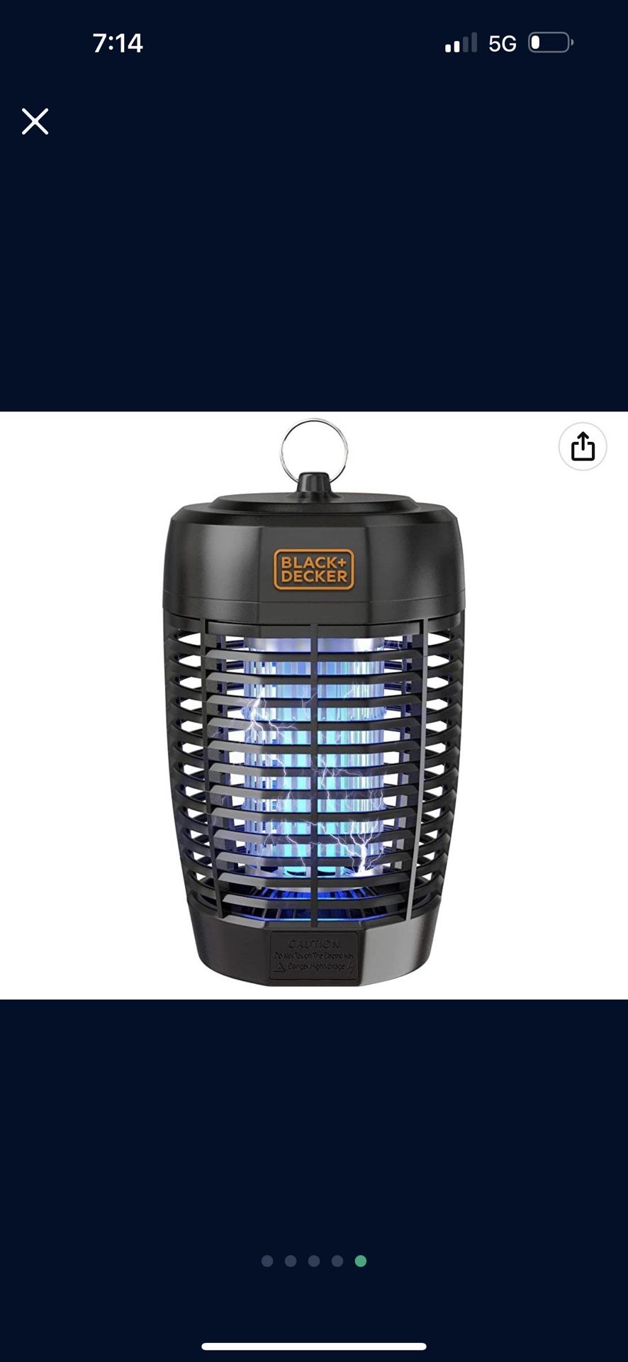 Black + Decker Bug killer