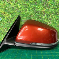 16-22 BMW X1 F48 LEFT DRIVER SIDE DOOR MIRROR 5 Pin ORANGE OEM