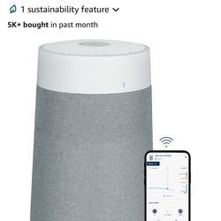 BLUEAIR Air Purifier for Small Room, Bedroom, Home, Cleans 926 sqft in one hour, HEPASilent Air Cleaner for Pets, Allergens, Virus, Dust, Mold, Smoke 