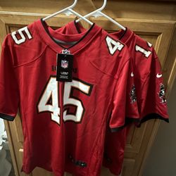 White And Godwin Buc Jerseys 