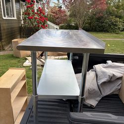 Stainless Steel Metal Work Table / Utility Table