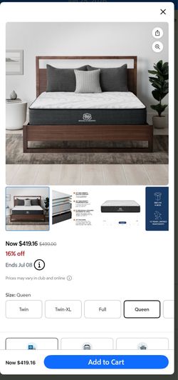 Queen Mattress NEW IN BOX
