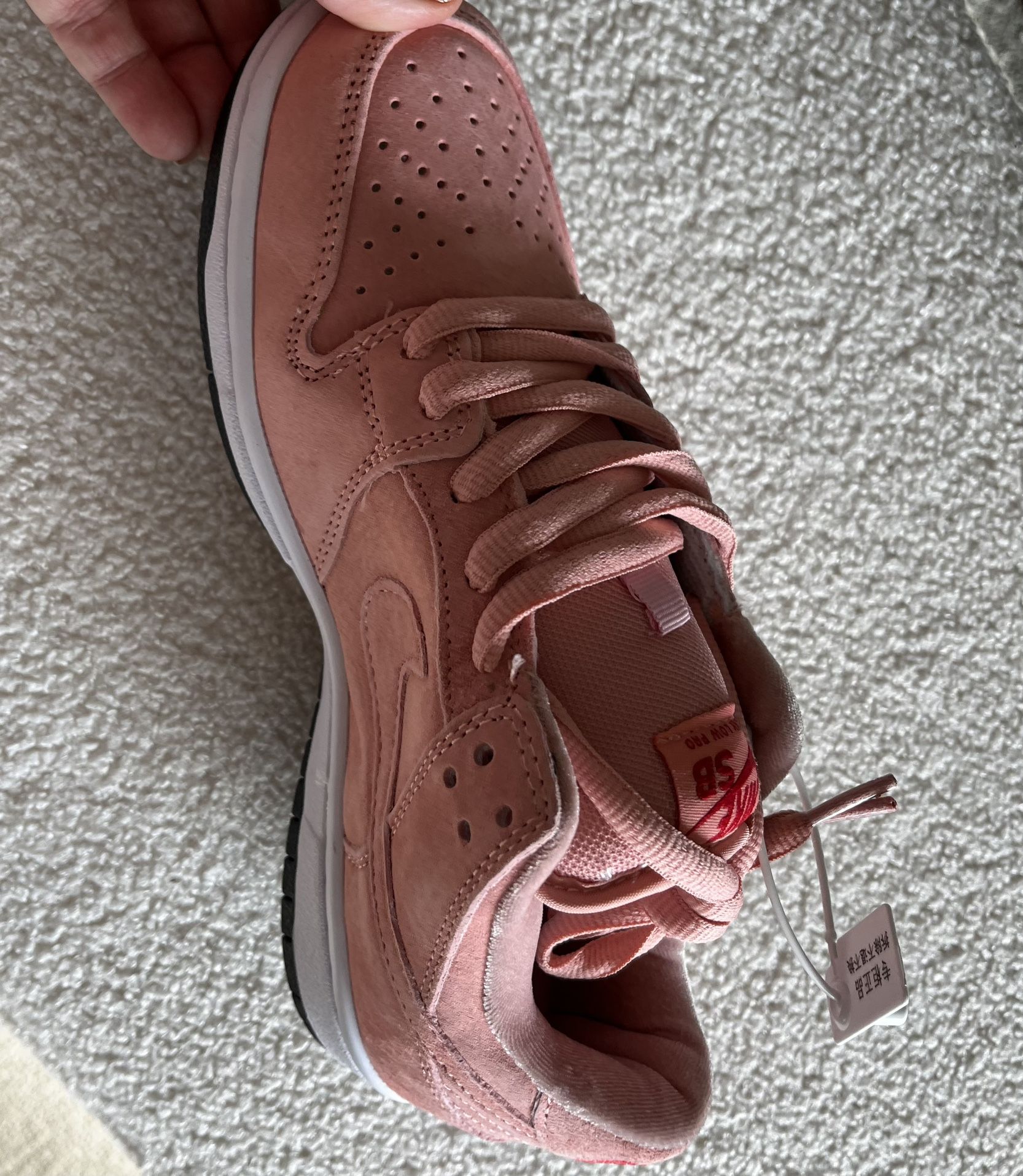 Pink Pig Low Dunks