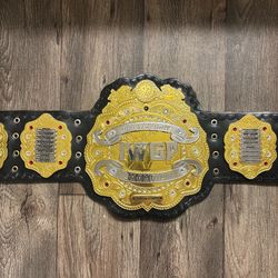 SIGNED IWGP Heavyweight Wrestling Championship Belt Version 4 Kazuchika Okada AEW WWE