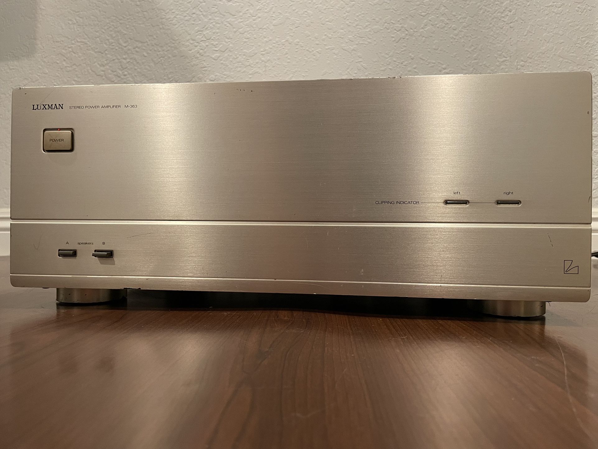 Rare Luxman M-363 Stereo Power Amplifier