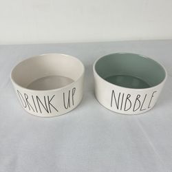 Rae Dunn Dog food dish