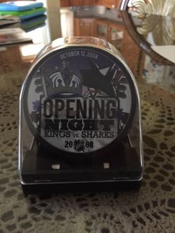 2008 LA Kings vs San Jose Sharks Hockey Puck