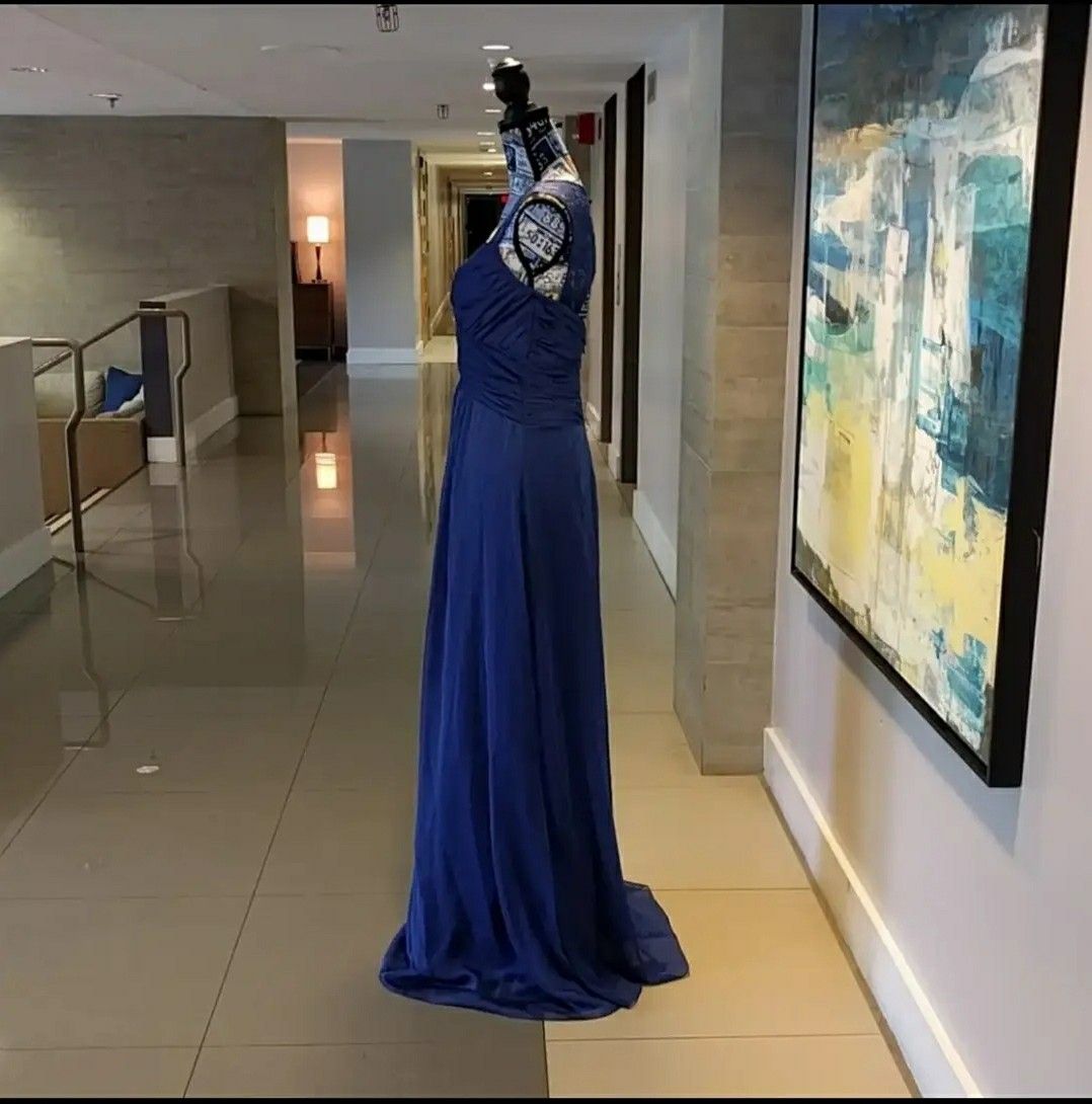 Tiffany Chiffon Cobalt blue dress Tiffany Chiffon Cobalt blue dress