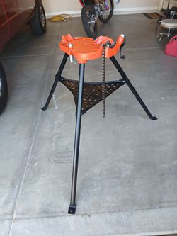 Ridgid 450  Tristand Chain Vise Pipe Threading Welding