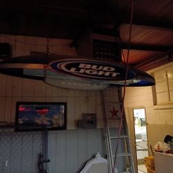 Bud Light Hanging Table Light