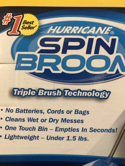 Hurricane Spin Broom - As seen on TV - NEW - Price drop