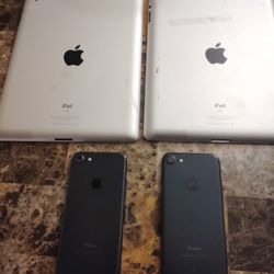 2 iPads And 2 iPhones As Is $250