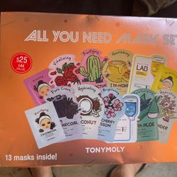 Set Of 13 Beauty Facial Masks 