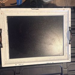 Beautiful Rustic Hanging Chalkboard Vintage Design Display Tray