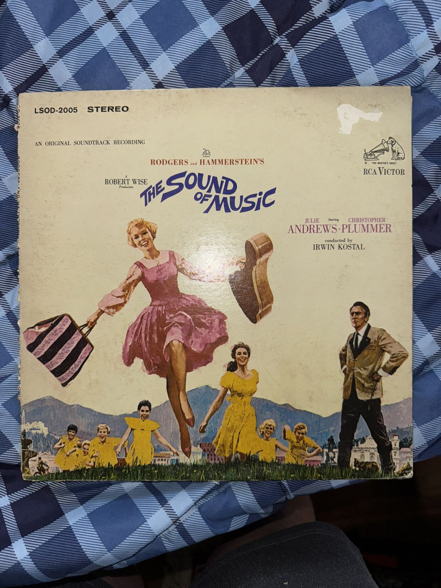 The Sound Of Music Original Soundtrrack, 1965 Vinyl Record LSOD-2005