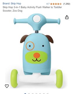Baby Walker To Toddler $25