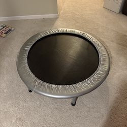 36” Mini Trampoline Rebounder Indoor Exercise Kids Fitness