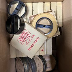 Lot WWII MORSE CODE  Machine Paper Tape Reel WW2 USA Continental Instructograph