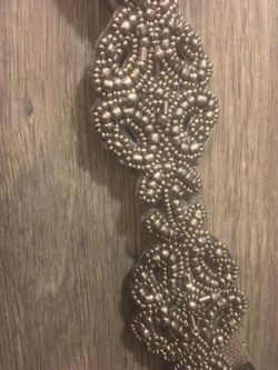 Anthropologie Beaded Belt
