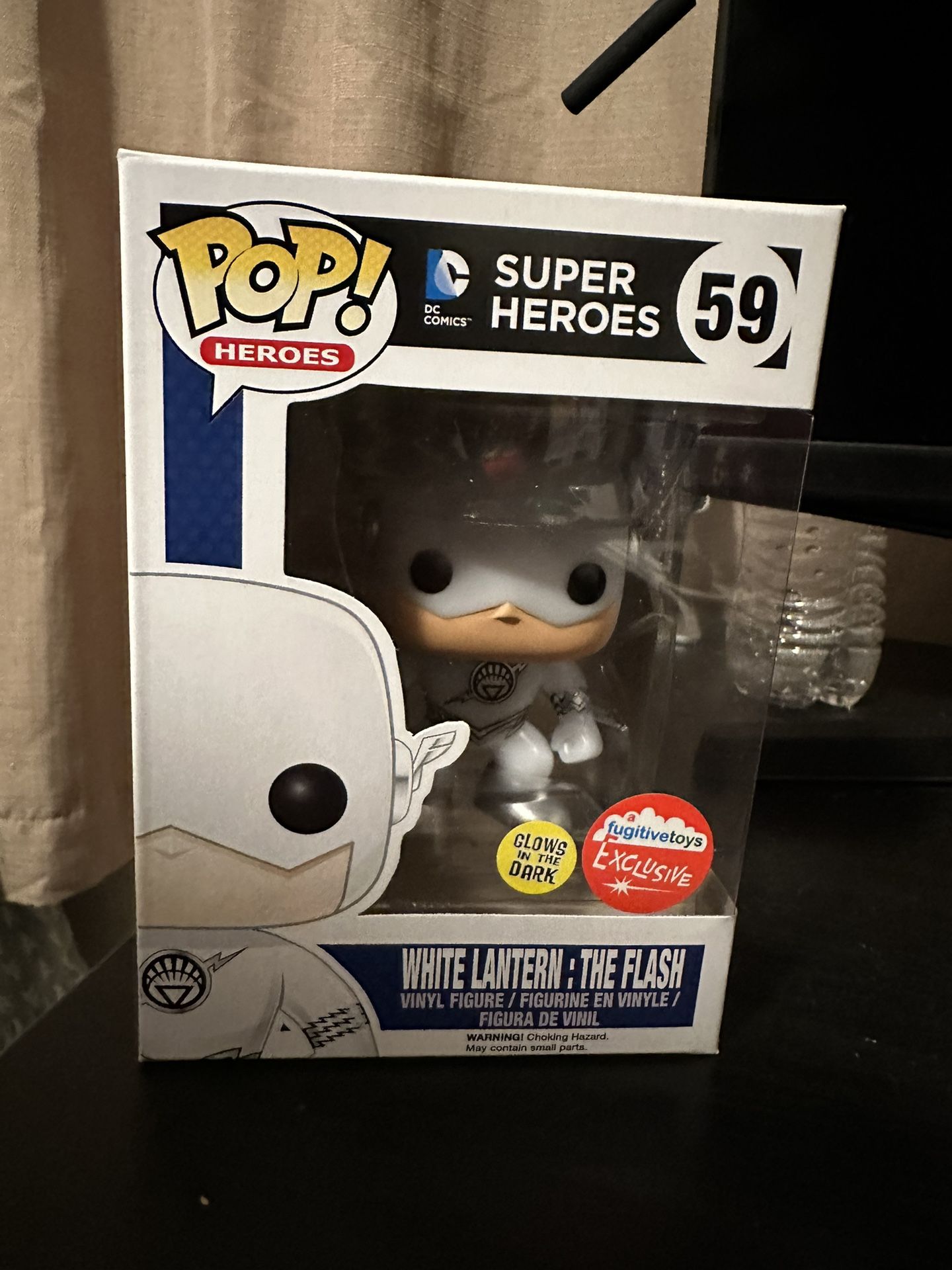White lantern the flash funko pop gitd