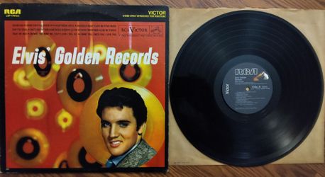 VINTAGE "ELVIS GOLDEN RECORDS" (1958) VINYL RECORD
