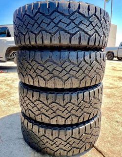 4 GOODYEAR LT 275/65/18 ALL TERRAIN TIRES $345 CASH TOTAL‼️ FREE INSTALLATION‼️