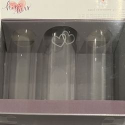 3pc - Sand Ceremony Glass Set