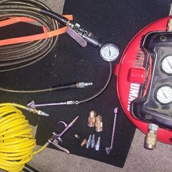 3 Gal 100 Psi  Air Compressor + parts