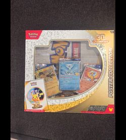 Pokémon 30th Celebration Poster Collection Box