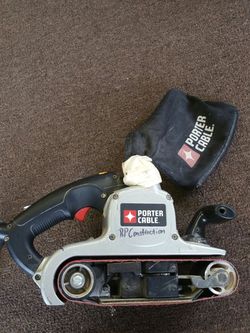 Porter Cable variable sv 8amp 3" x 21" Belt sander