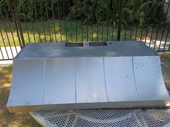 Stainless stove hood