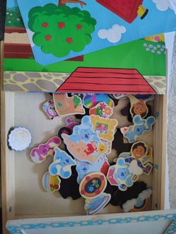 Blue's clues magnet set