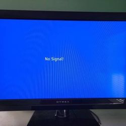 Dynex 32" LCD TV with Original Factory Remote (Not Smart Tv)