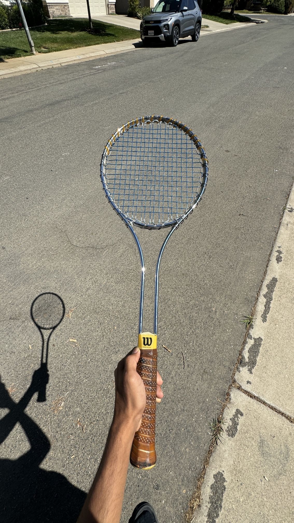 Antique Vintage Tennis Racket