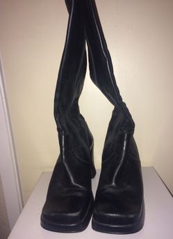 Nine West size 7 leather boots