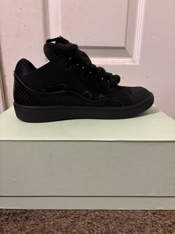 Lanvin Curb Sneakers – Authentic Designer Men’s Shoes