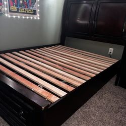 Full Bed Wood Frame