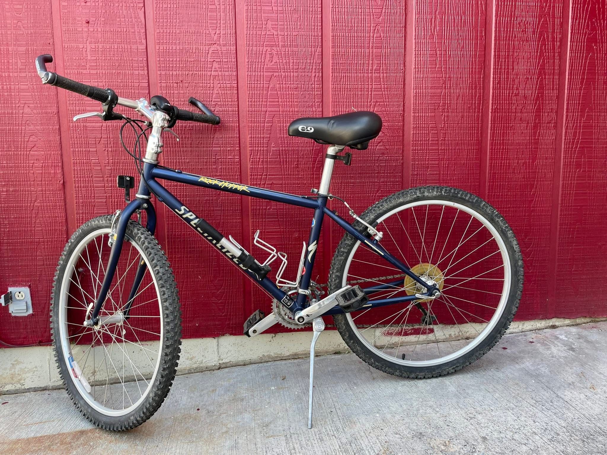 Royal Blue Specialized RockHopper Mountain Bike