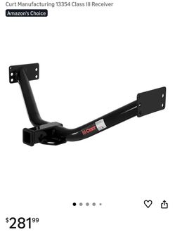 Curt Class III Trailer Hitch Receiver