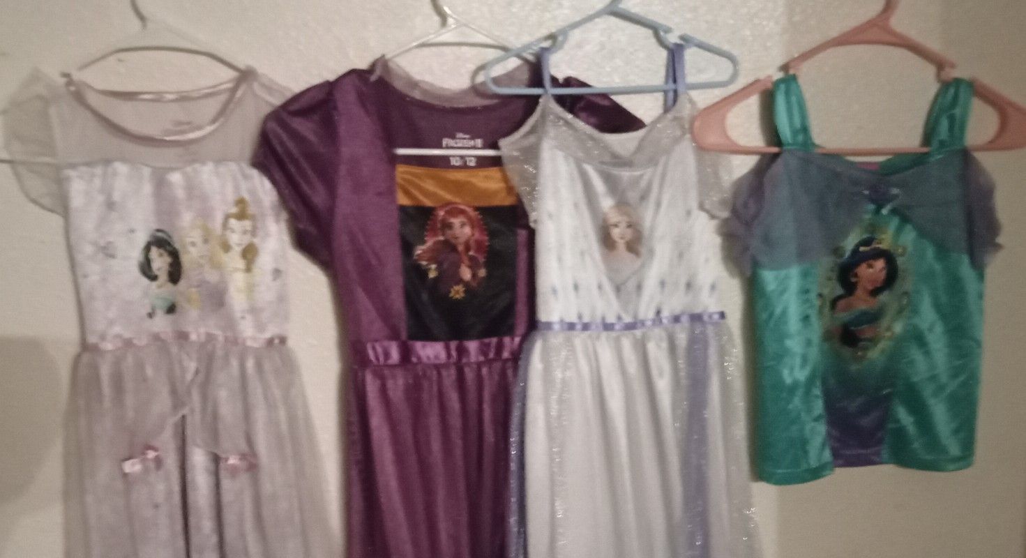 Girls Nightgowns All Worn Literally Once Size Medium 