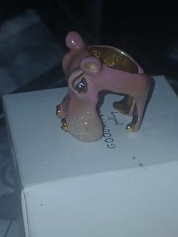 Happy Hippo Ring