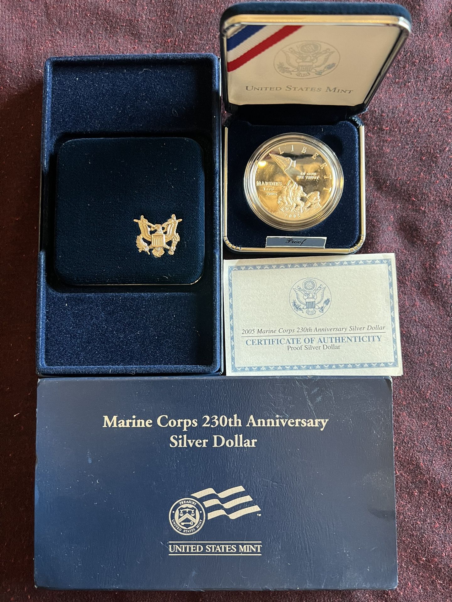 Marine Corps Silver Anniversary Coin!