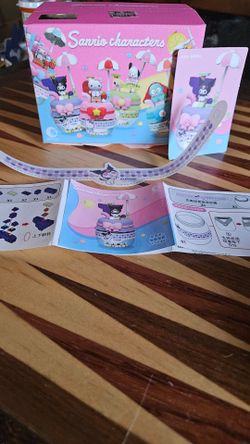 Sanrio Characters Beverage Master Series blind box building blocks