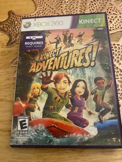 Kinect Adventures (Microsoft Xbox 360, 2010) Complete Tested Working