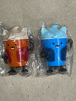 Wendy’s 2024 Frosty Frights Brrr Beast & Variant Blue Moon set of 2