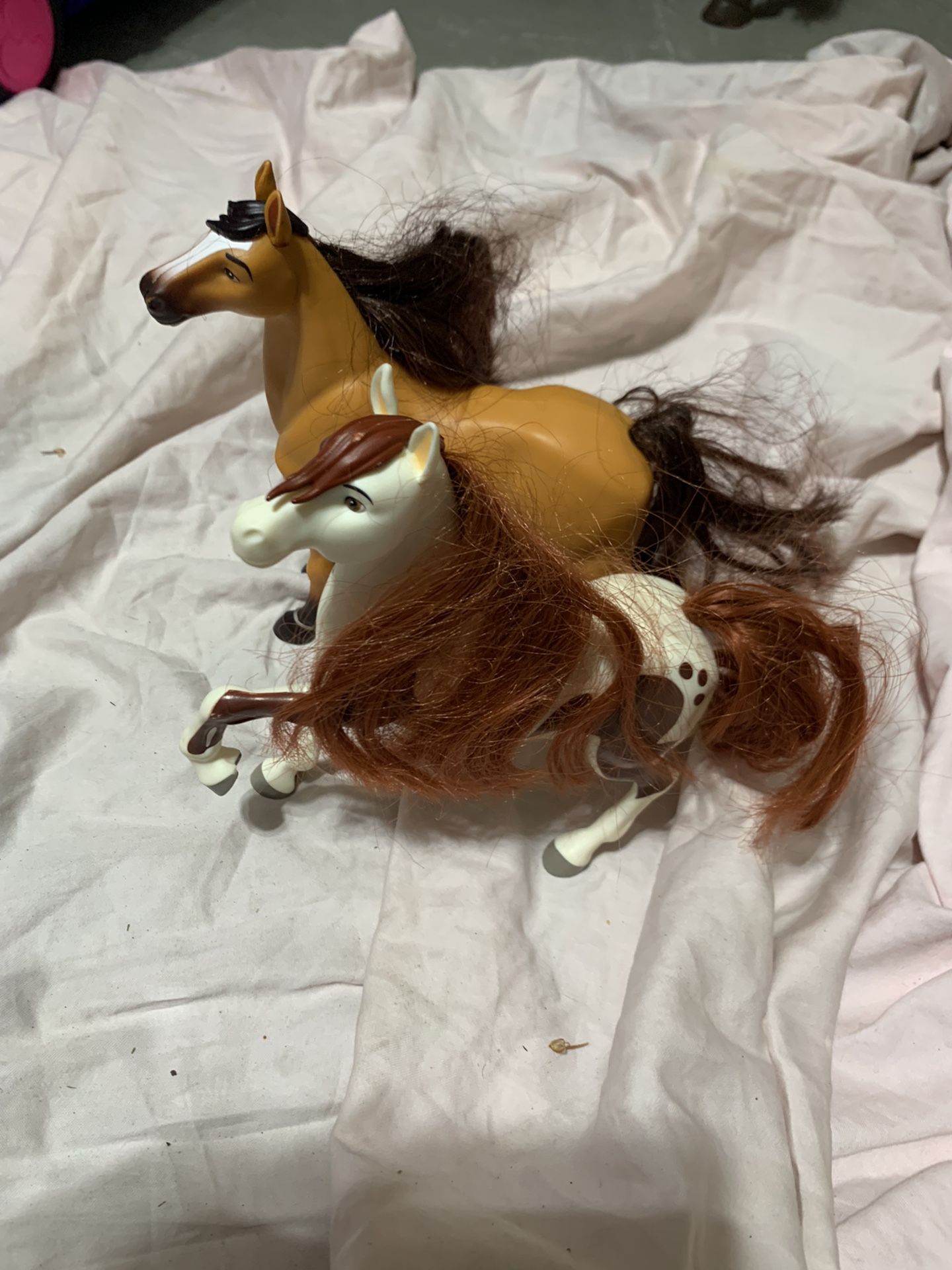2 Movie “Spirit” Riding Free horses