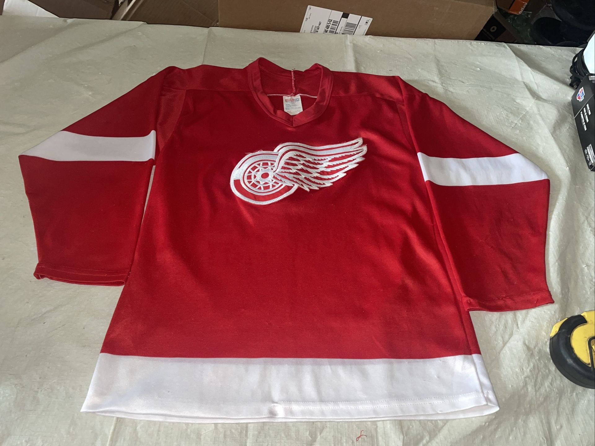 Detroit Red Wings NHL Jersey Adult Small Clean Vintage Euc 90s Maska