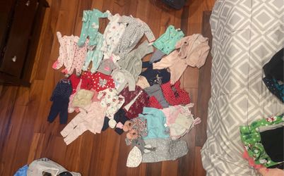 0-3 Month Baby Girl Lot 