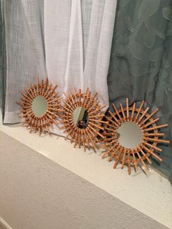 Rattan Mirrors