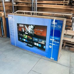 Samsung 75” QLED Q70D 4K Smart Tv